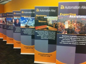 Automationa Alley Banner Stands
