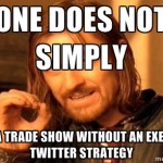 Trade Show Twitter Strategy