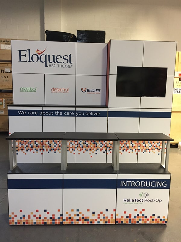 10x10 trade show display